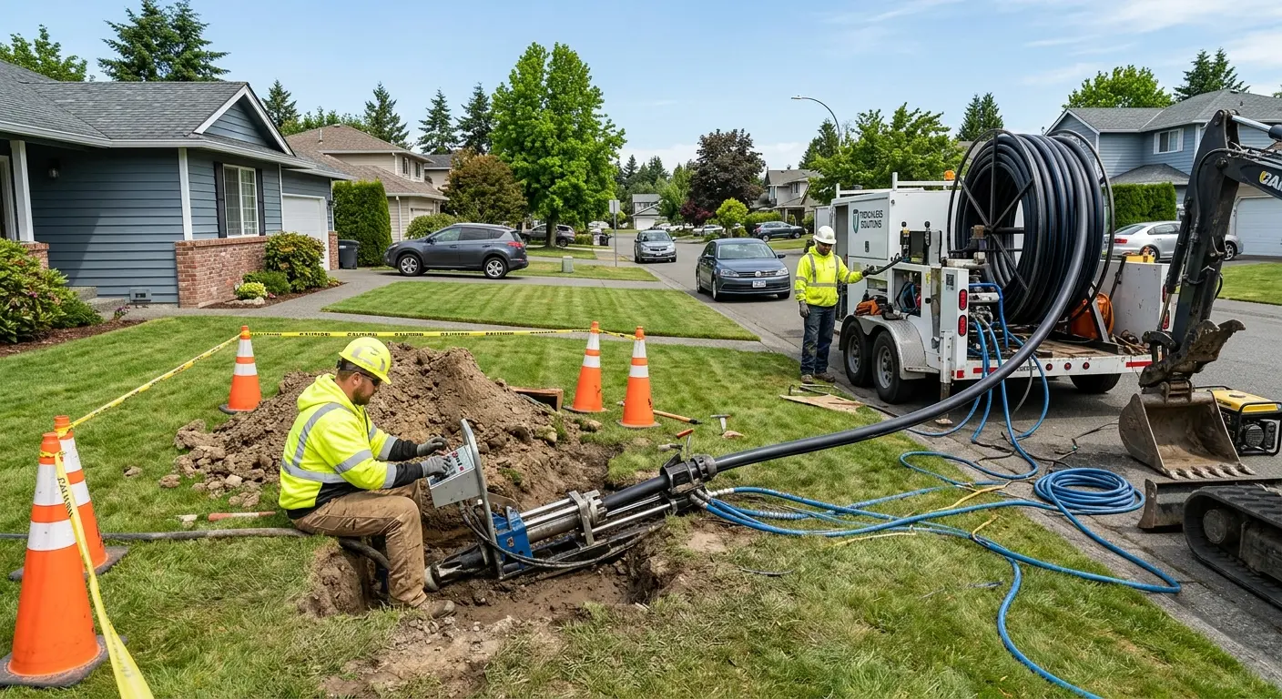 Sewer Line Installation in Lindstrom, MN